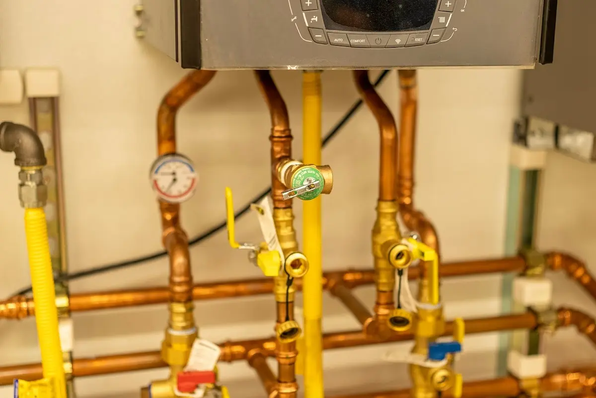 Licensed technician providing Backflow Prevention for a homeowner in East Buffalo